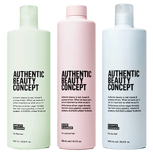 Shampoo and Conditioner Authentic Beauty COncept